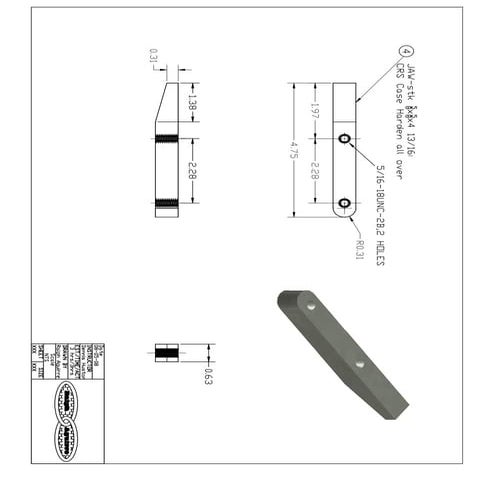 Machine Block Case Layout1 | PDF