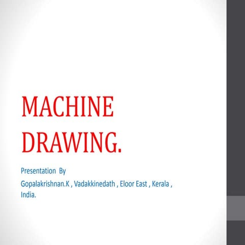 Machine Drawing--Presentation..pptx