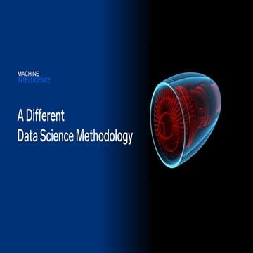 Machine intelligence data science methodology 060420