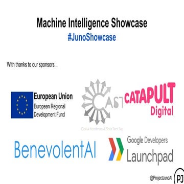 Machine Intelligence Showcase Feb 2017