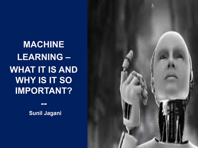 Machine learning