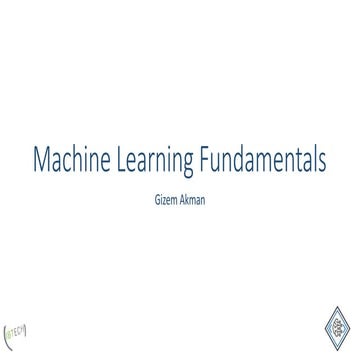 Machine learning | PPTX