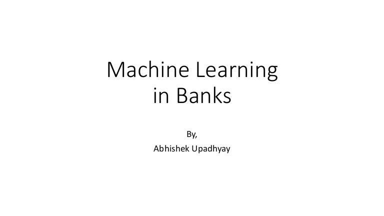 banking datasets for machine learning