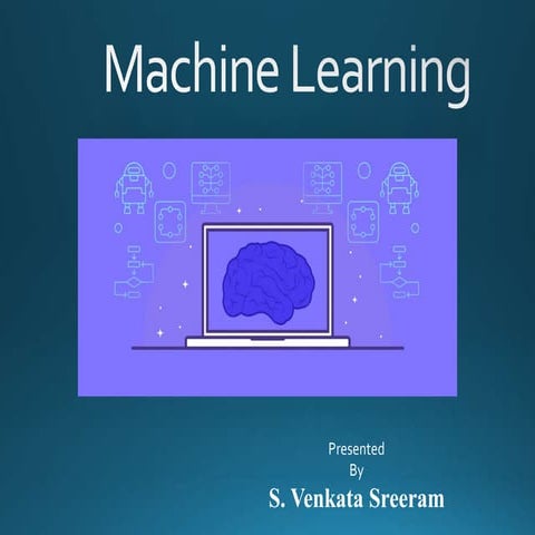 Machine learning