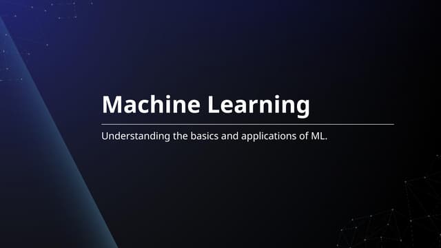 Machine Learning.pptx all basics are covered | PPT