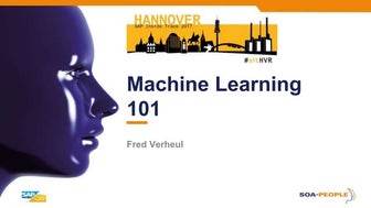 Machine learning 101 sit hvr