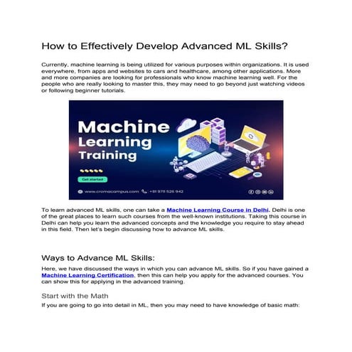 Learn Machine Learning Online | Python, AI & Deep Learning Course