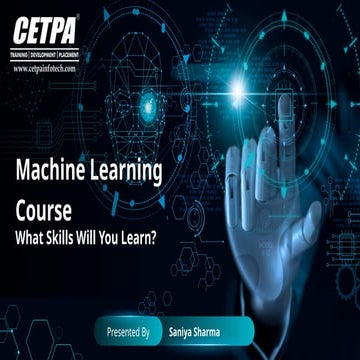 Machine Learning Course What Skills Will You Learn.pptx