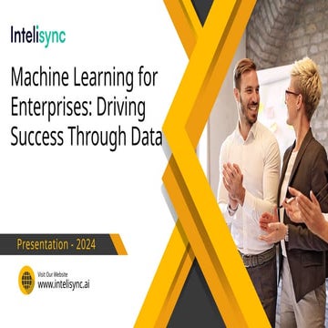 Machine Learning for Enterprises: Driving Success Through Data
