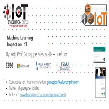 Machine Learning Impact on IoT - Part 2