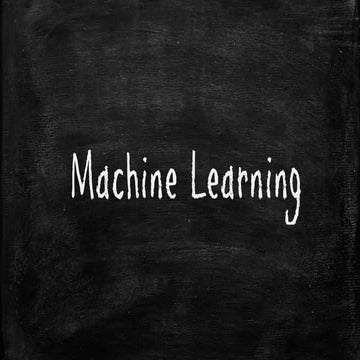 Machine learning intro