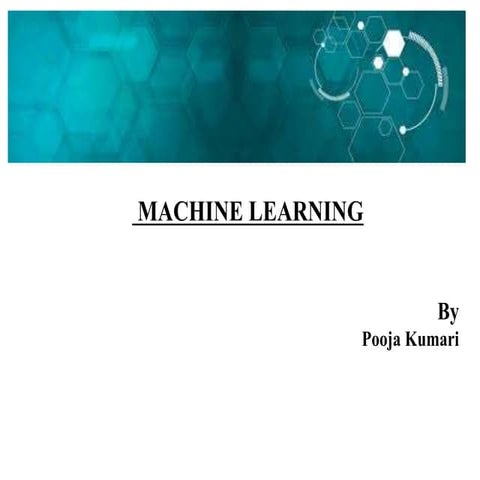 Machine learning ppt1