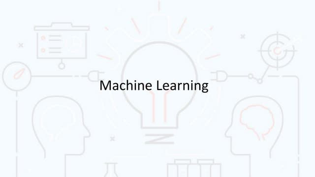 Machine learning ppt 