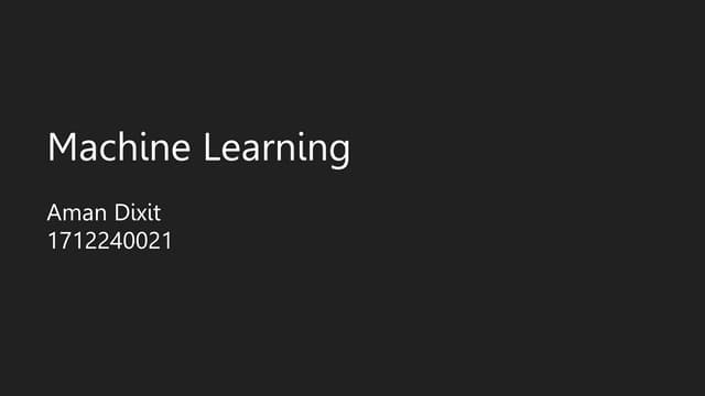 MachineLearning Seminar PPT.pptx