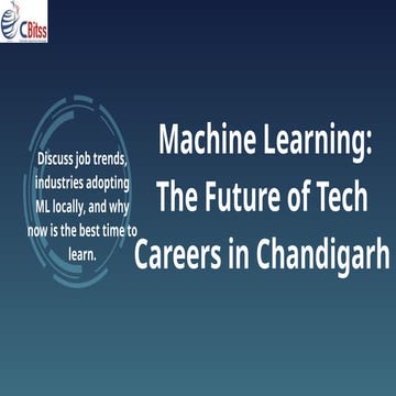Best Machine Learning Course in Chandigarh | Practical Training with Placement