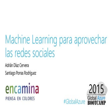 Machine learning utilizacion en redes sociales