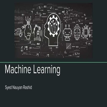 Machine learning (webinar) | PPT