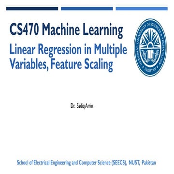Machine Learning Week 03 Linear Regression 2 v3.pptx