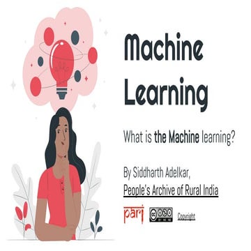 Machine Learning Workshop, TSEC 2020