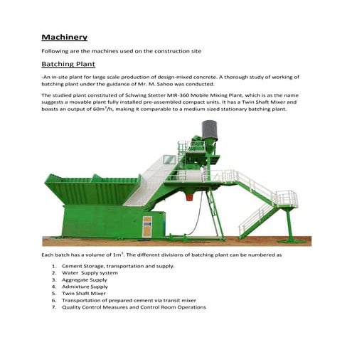 Machinery | PDF