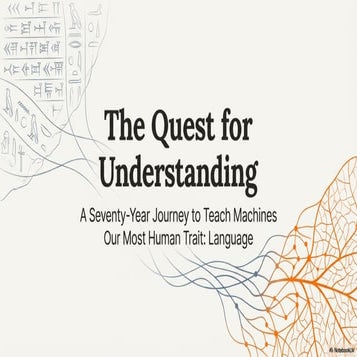 Machines, Language & Intelligence: The Evolution of NLP | PDF