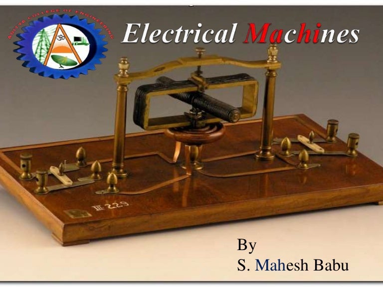 electrical machines