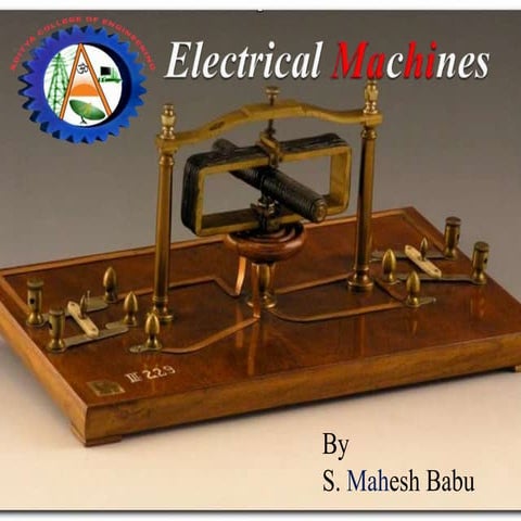electrical machines