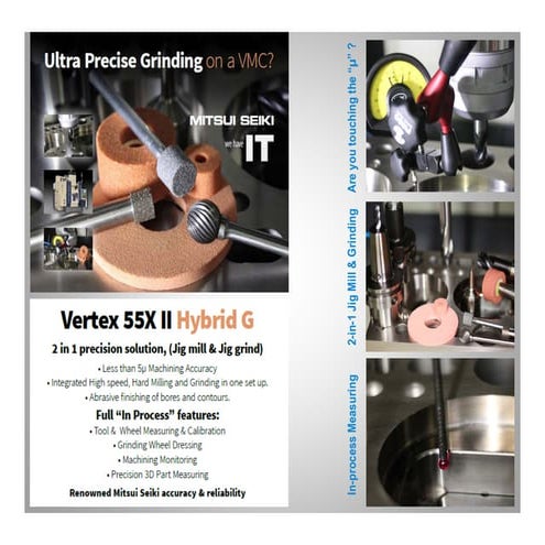 Advantage of critical CNC "In-process" 3D Dimensional Metrology measuring str...