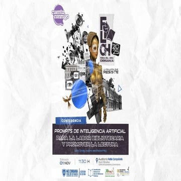 Prompts de inteligencia artificial para la labor bibliotecaria y promover la ...