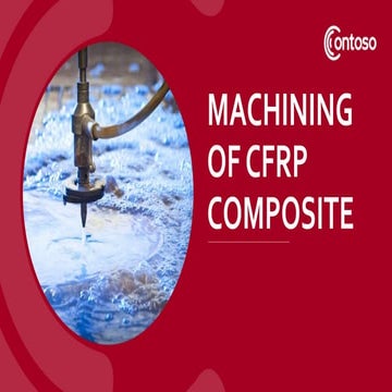 Machining of CFRP composite