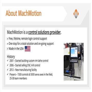 MachMotion Introduction