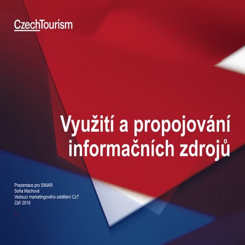 Využití a propojování informačních zdrojů