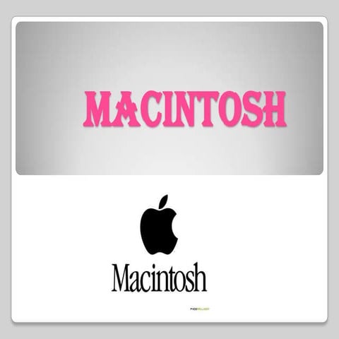 Presentacion mac apple | PPTX
