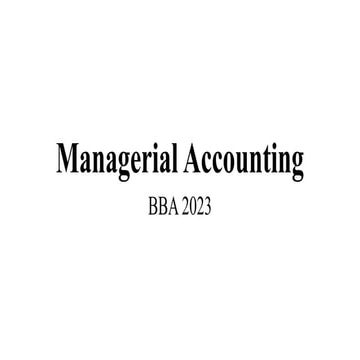 Managerial Accounting CLASSIFICATION OF COST.pptx