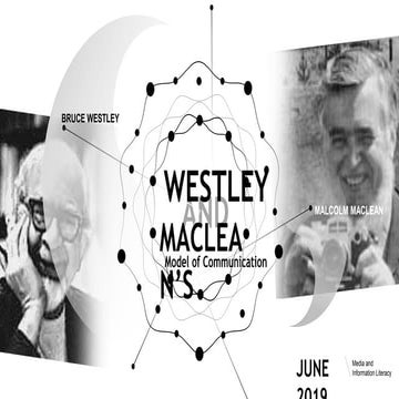 Westley and Maclean Model of Communication