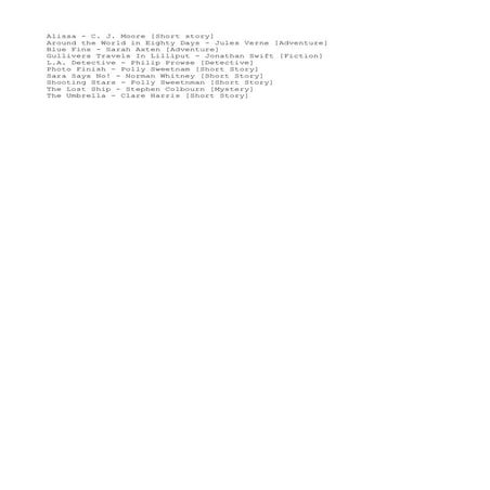 Macmillan readers starter (list) | PDF