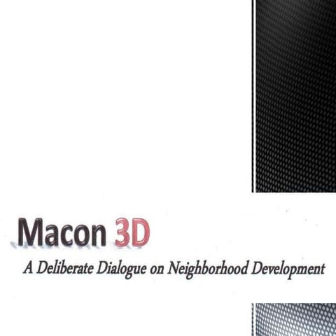 Macon 3 D Session 1