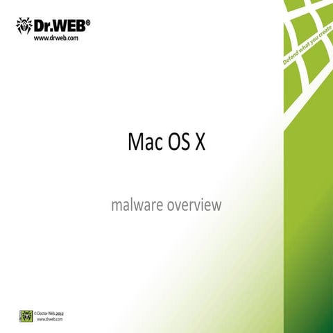 Mac OS X malware overview | PPT | Operating Systems | Computer Software ...