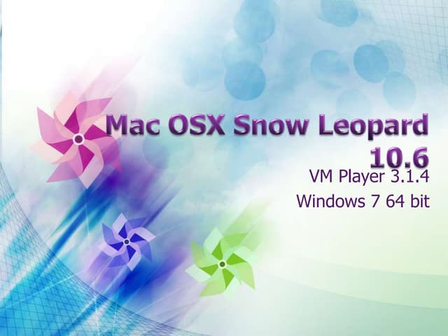 Mac osx snow leopard 10