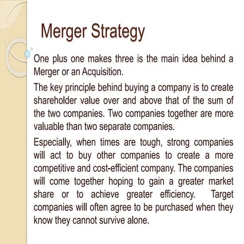 Macr strategy