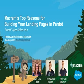 Tom Ryan and Tom Hayward's top reasons for building your landing pages in par...