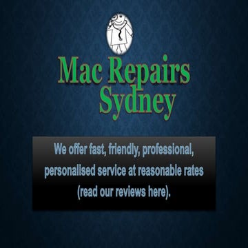 Mac repairs sydney