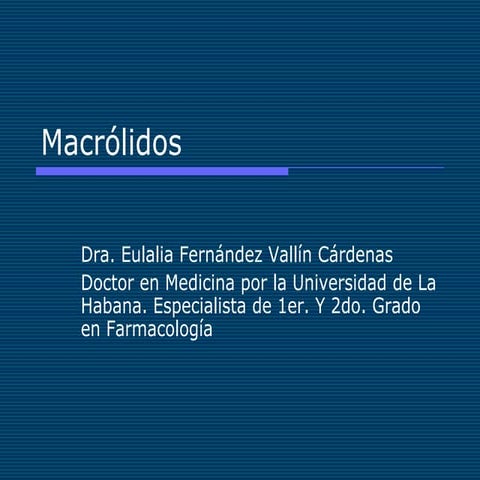 Macrólidos