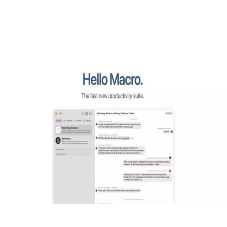 Macro | PDF