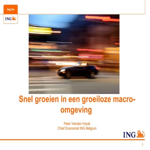Macro economisch landschap voor groeibedrijven- Sim Leadershipevent