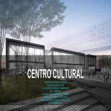 CENTRO CULTURAL
