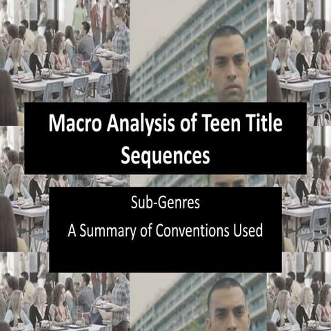 Macro analysis of teen title sequences   student powerpoint template-1