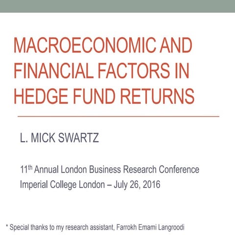 Macroeconomic and Financial Factors in Hedge Fund Returns_LBRC (July ...