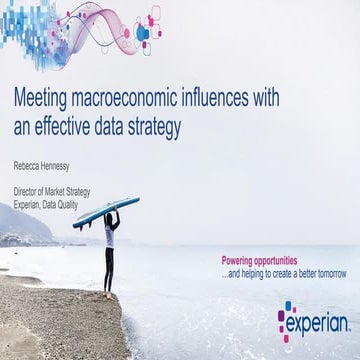 Data Quality Strategy - Meeting Macroeconomic Influences 
