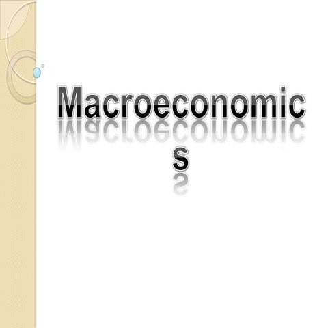 Macroeconomics